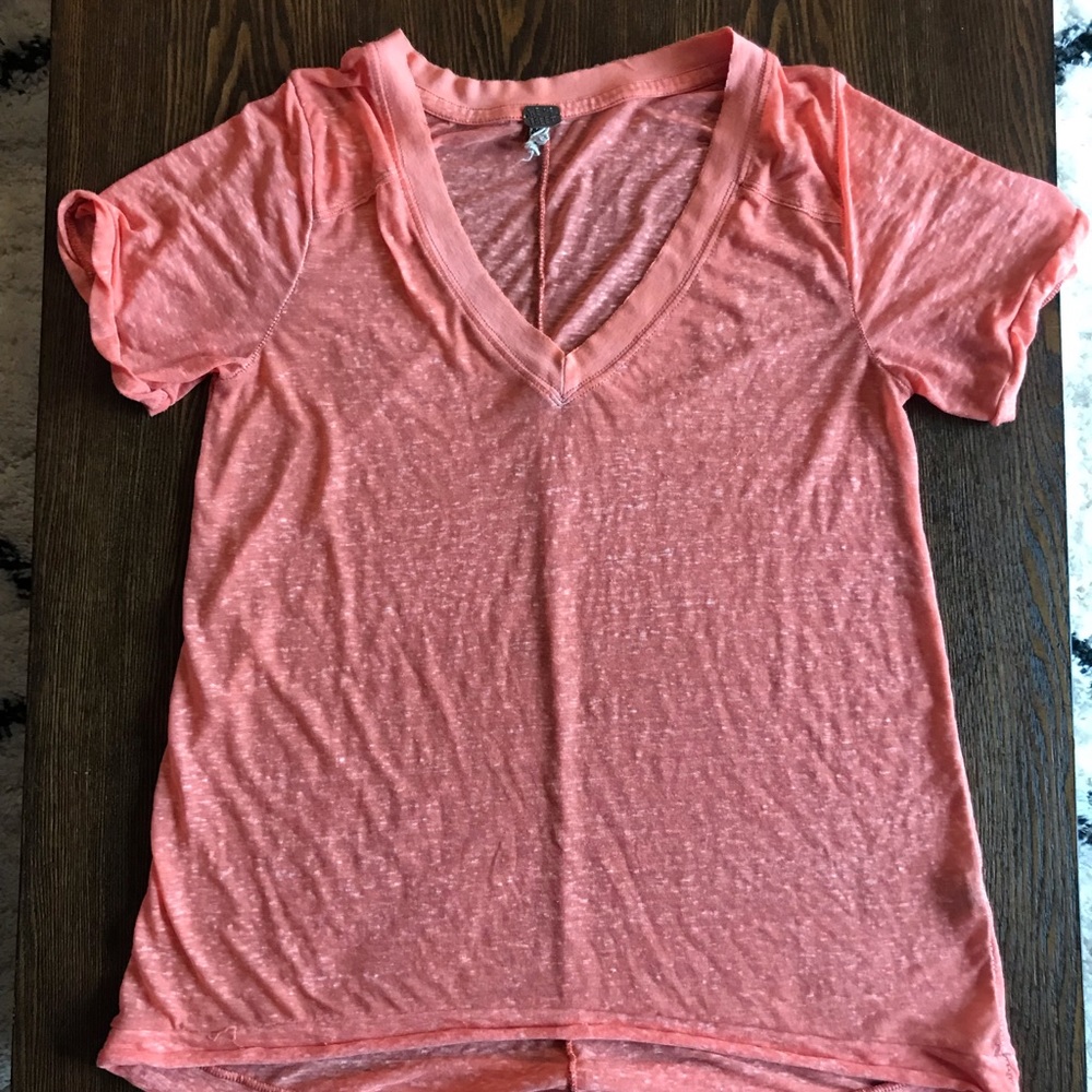 Free People comfy v-neck tee